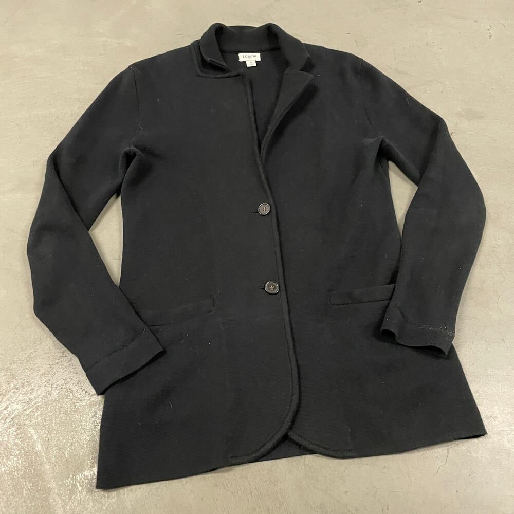 J.Crew Schoolboy Cotton Sweater-Blazer